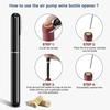Pump With Foil Cutter Wine Bottle Opener Wine Cork Remover Wine Corkscrew Pocket Bottle Opener