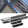 4Pcs/Lot ABS Stainless Steel For - BYD Dolphin Door Sill Pedal Welcome Scuff Plate Decoration Cover