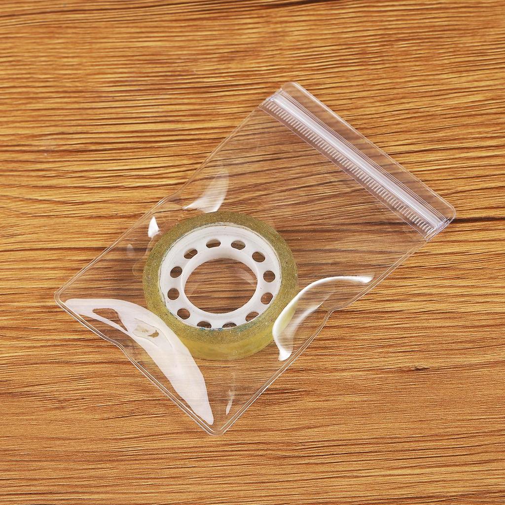 PVC Transparent Self Sealing Bag for Handmade Soap Dessert Accessories 50 Pcs