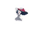 Cartoon Dancing Girl Brooch Pin, Creative Cartoon Acrylic Character Jewelry Badge Bag Accessories