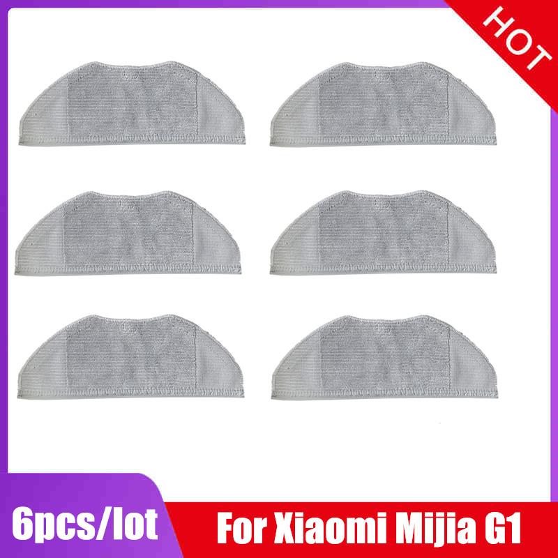 2 w 1 Zbiornik na wodę Pojemnik na kurz Filtr Mop Nakładka Mop Uchwyt Akcesoria do XiaoMi Mijia G1 MJSTG1 Robot Odkurzacz-Mop Niezbędne Części Zamienne