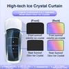 Upgrade Ice Crystal Sunroof Sunshade For VOLVO EX30 2023 2024 2025 Roof Split Sun Shades Glass Roof Front Rear Skyline Car Tools