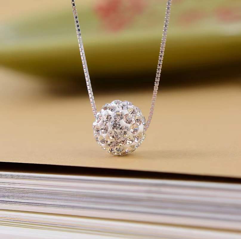 Valentine's Day Gifts Necklace Female Fashion Pendant Necklace Box Chain Simple Temperament Models Romantic Accessories