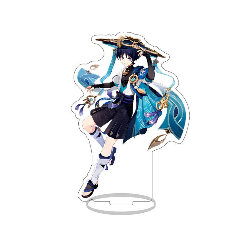 15cm Acrylic Standee Genshin Impact Character Figures Anime Decor Game Merchandise Collection Display Model