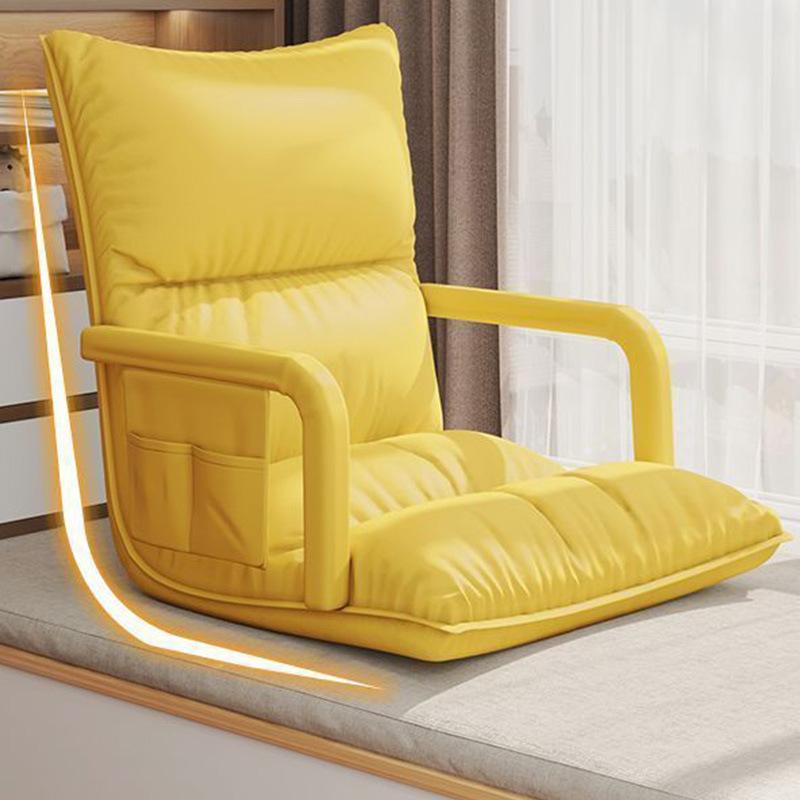 Lazy Sofa for Bedroom Bay Window – Backrest Recliner, Armchair, Tatami Mat, Casual Floor Chair for Relaxation
