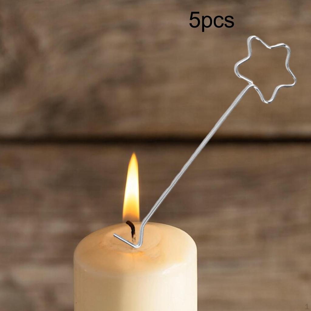 5 Pieces Candle Wick Dippers Accessory Set Scented Toolset for Making