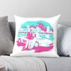 Miami Vice Sonnenuntergang Quadratische Kissenhülle Polyester Leinen Samtmuster Reißverschluss Dekoration Kissenbezug Sofakissenbezug
