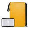 Durable 400 Double Sided Album Holder Organizer Display Gathering Card Toy Zip 400 Cards Album Display Holder for Sports Cards
