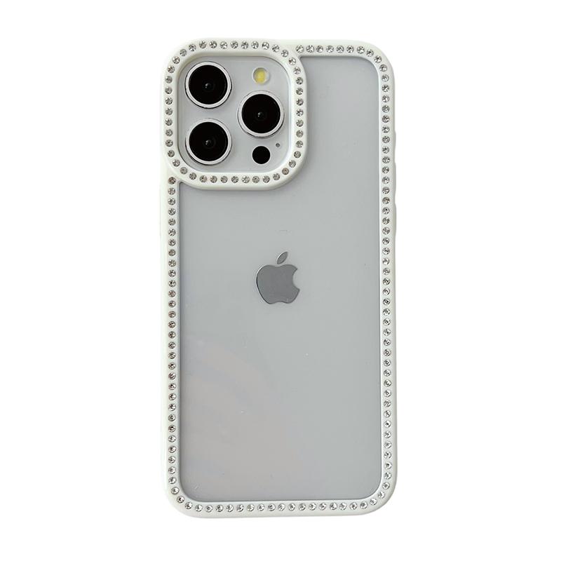 Glitter Diamond Rhinestones Bling Case For For Iphone 17 16 Pro Max 1 13 12 11 14 Plus Air Clear Acrylic Phone Back Cover