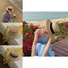 Beach Versatile Womens Hat In Black And White With Uv Protection Bamboo Fiber