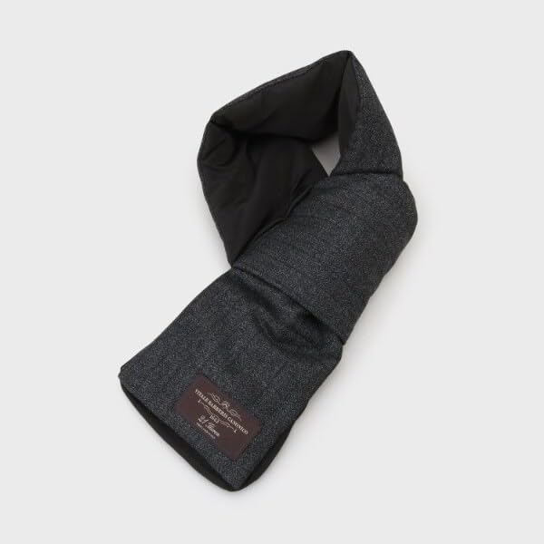 Takeo Kikuchi Assorted Down Scarf Black 00 for Men's (07009211), (019) (Available ON/OFF).