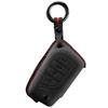 For Toyota Auris Corolla Avensis Verso Yaris Aygo Scion 4 Buttons Car Remote Key Case Cover Shell Suede Alcantara Accessories