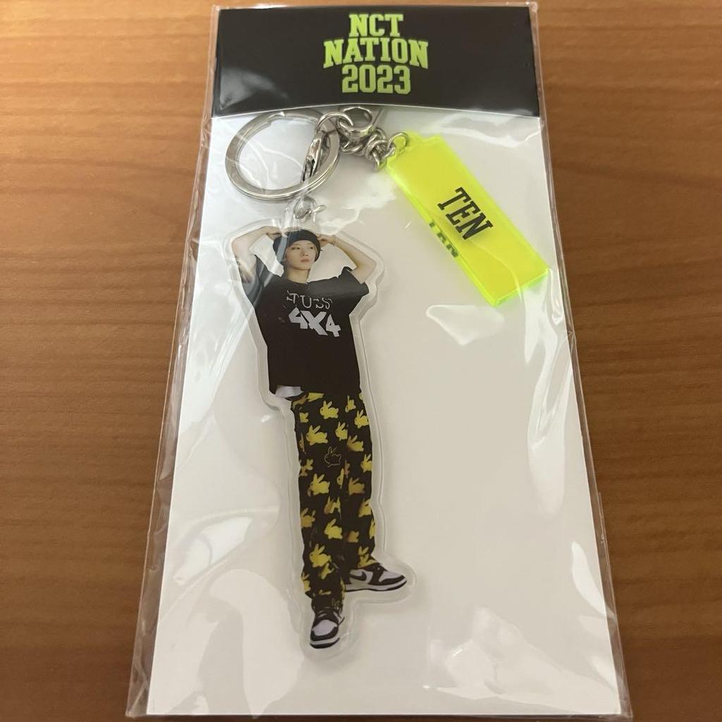 [USED] WayV Ten NCT NATION Korea Limited Acrylic Keychain TEN