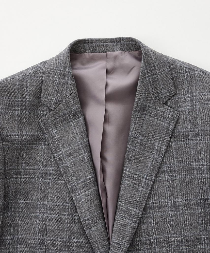 STCO Wool 60 Comfort Formal Jacket_Grey (Classic Fit)_Ssjua53Ccg