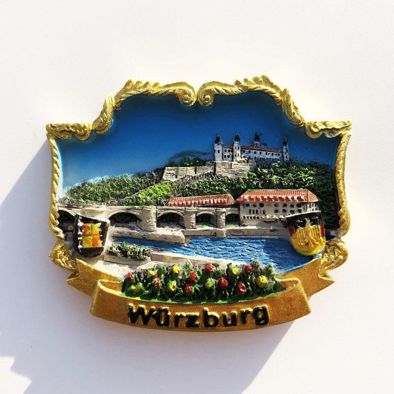 Germany Travelling Fridge Magnets Home Decor Wedding Gifts Berlin Bremen Munich Tourism Souvenirs Fridge Magnetic Stickers