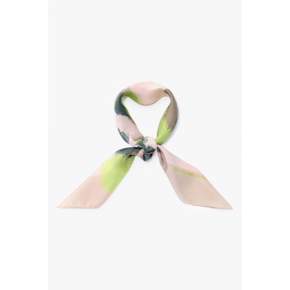 Emporio Armani Women S gloSSy Printed Silk Pullover A525153507 TU 18468₽