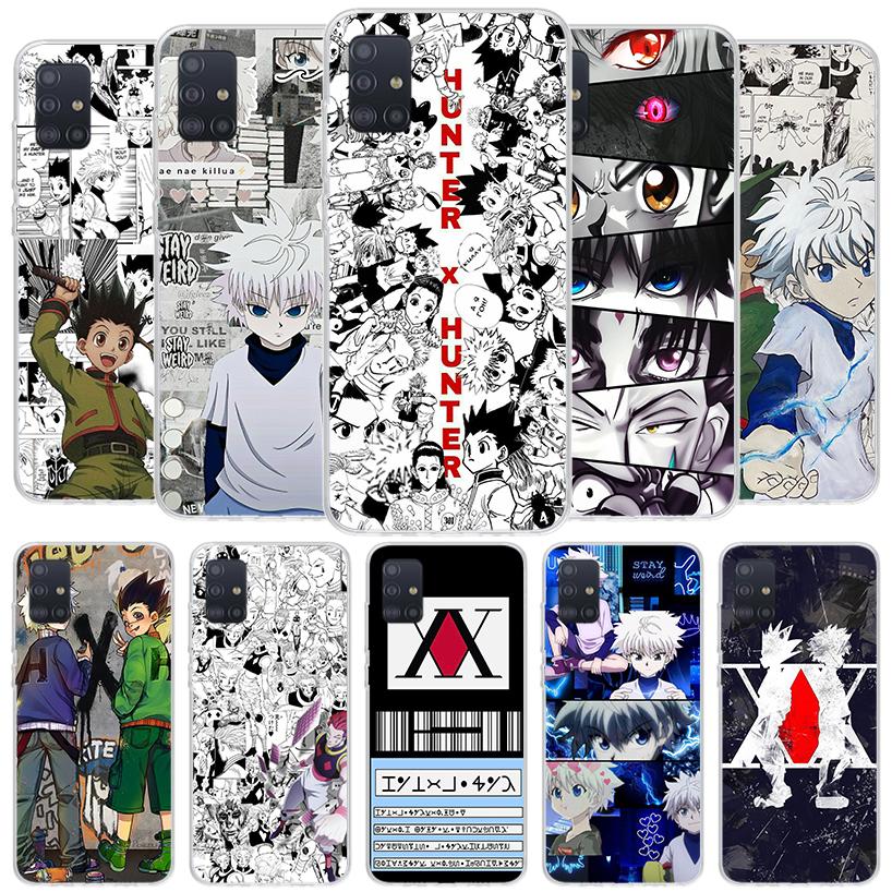 Anime Hunter X Cover Phone Case For Samsung Galaxy A12 A22 A32 A52 A72 A02S Phone Case Note 20 Ultra 10 S10 Plus A51 A71 A50S A2