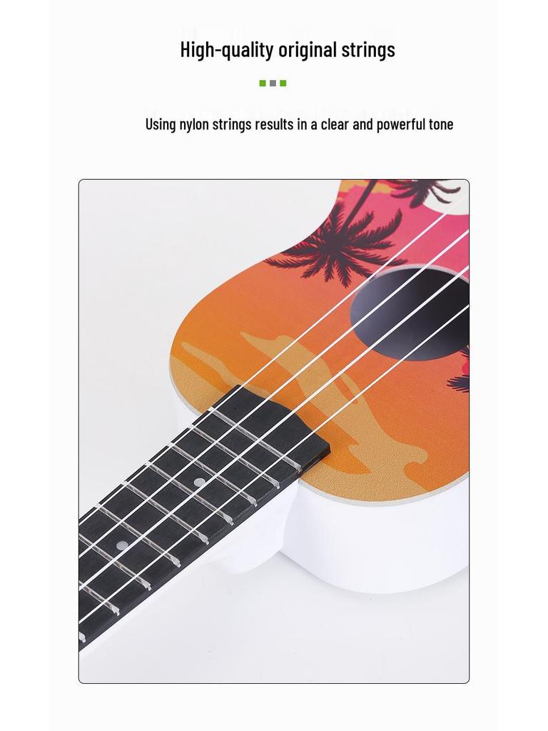 Beginner 21-Inch Children's Ukulele - Early Education Small Guitar