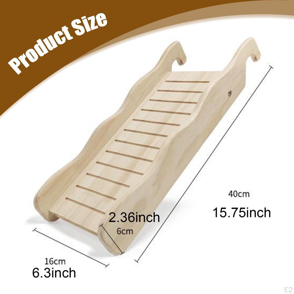 Ramp Hamster Ladder Climbing Activity for Small Pet Playhouse Cage Accessory Dwarf