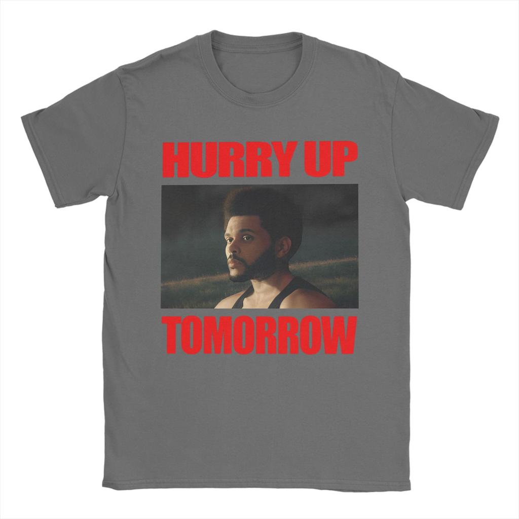 Unisex s The Weeknd Hurry Up Tomorrow T Shirts 100 Cotton Clothing Funny Short Sleeve O Neck Tees 4XL 5XL TShirt