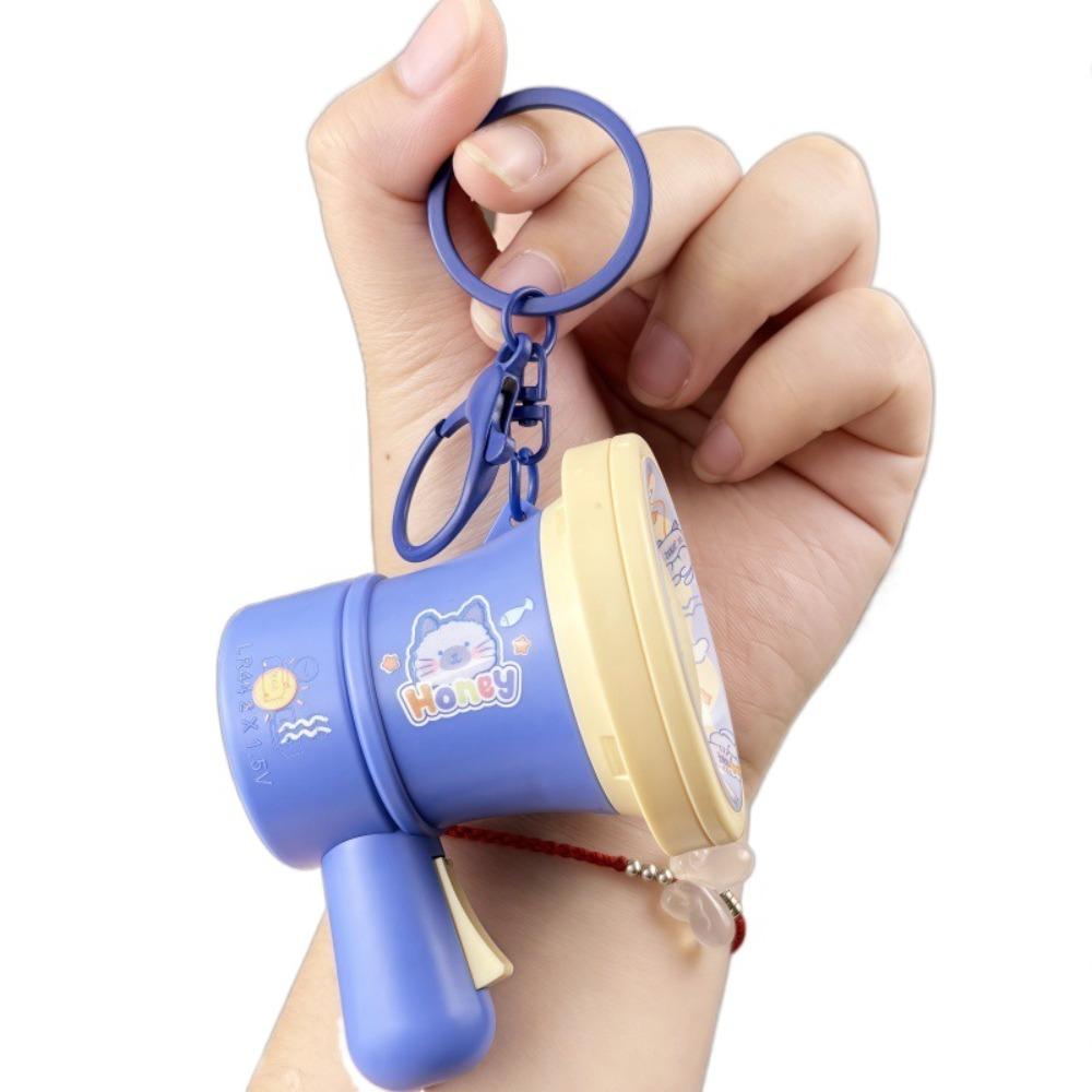 

Decompression Loudspeaker Music Trumpet Pendant Cartoon Bear Handheld Speakers Toy Bag Charm синий/жёлтый