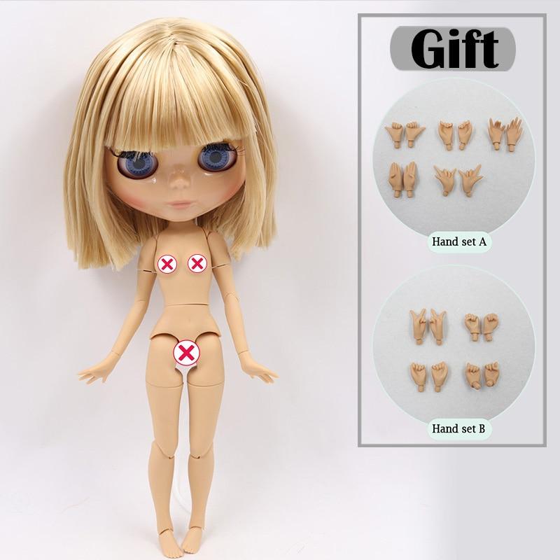 ICY DBS Blyth Doll Tan and Super Black Skin Joint Body Oily Hair 1/6 BJD Special Price Gift Toy