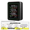 3-in-1 CO2, Temperature, and Humidity Detector with 2.8" LCD and LPG Infrared Sensor.