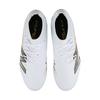 New Balance Furon V8 Comfortable Simple TF (Rubber Studs) Durable Breathable Fit Soccer Shoes Unisex Soccer Shoes White Platinum Black SF1TWG8