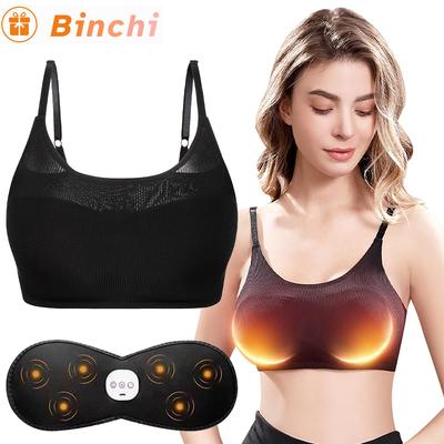 Soutien-gorge masseur électrique pour l'augmentation mammaire, vibromasseur pour la poitrine, instrument d'amélioration mammaire, stimulateur thermique pour les seins, soins de santé