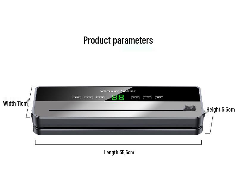 Automatic Household Vacuum Sealer with Fresh-Keeping and Cutting Function
