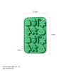 Christmas Tree Silicone Cake Mold DIY Snowman Gingerbread Man Santa Claus Chocolate Jelly Pudding Mold Cake Accessories