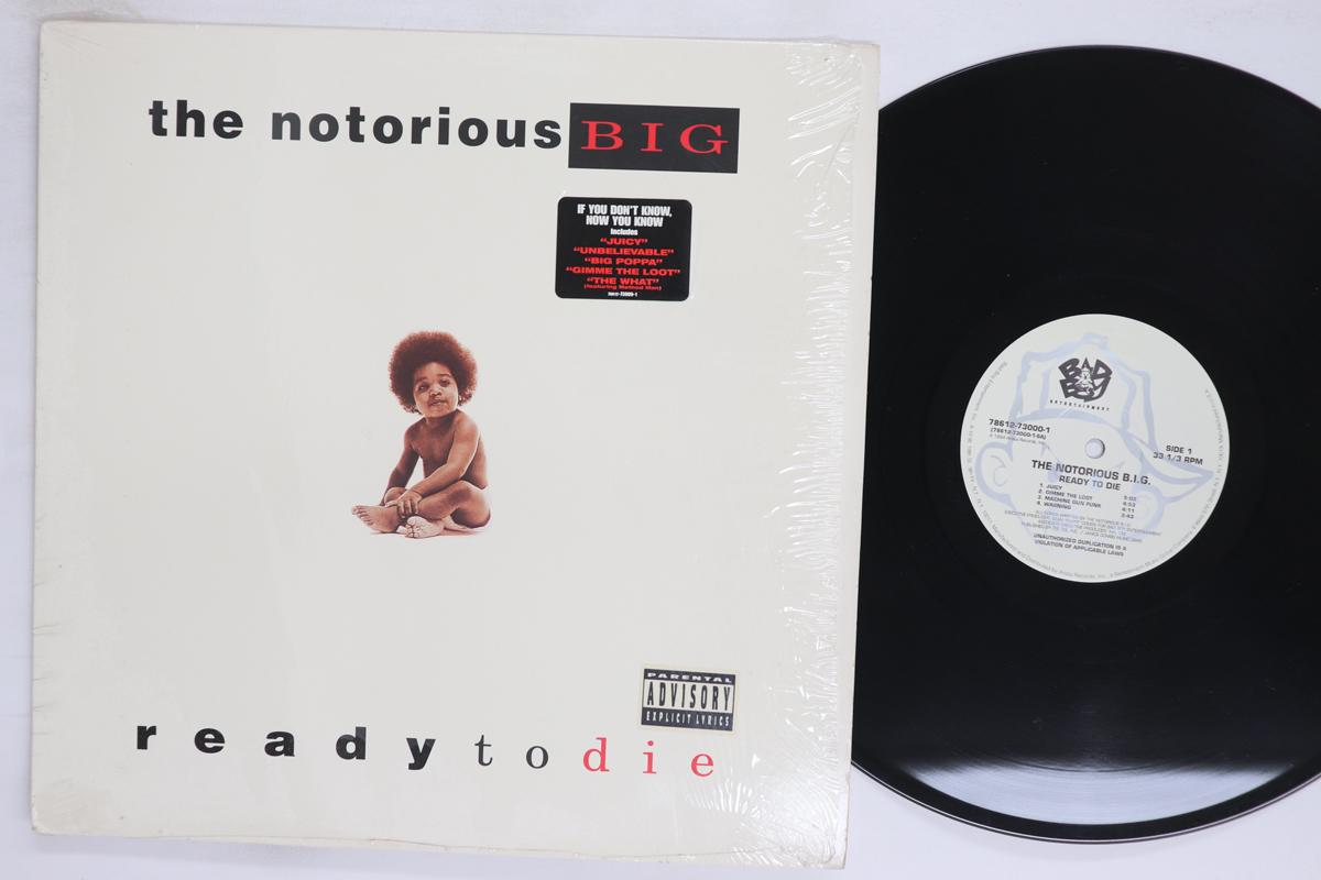 

LP Record NOTORIOUS B.I.G. Ready To Die Us Original 78612730001 BAD BOY 1994 US Rap HipHopRB Used