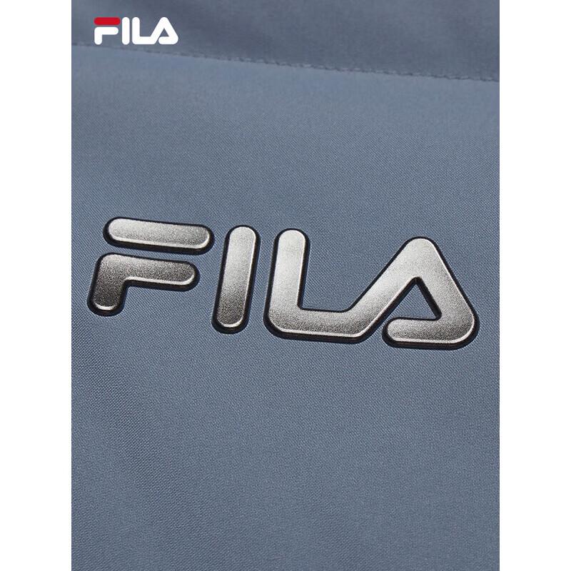 FILA Unisex Long Hooded Down Jacket