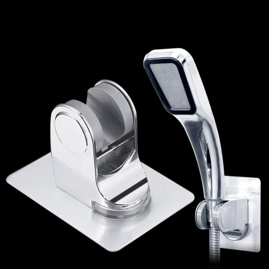 Strong Adhesive Home Bathroom Shower Nozzle Head Mount Holder Wall Bracket Rack