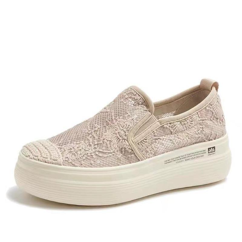 Fashion Fisherman Shoes Womens Summer New Fashion Korean Version Lace Flower Woven Casual Shoes Comfortable And Breathable Walking Shoes