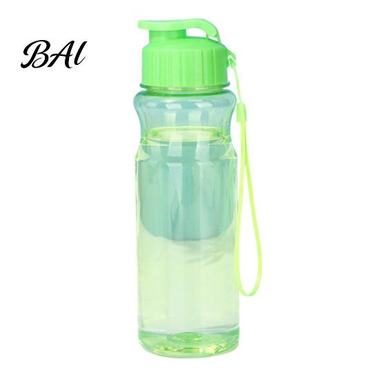 Gym Fitness Workout Water Bottle Sports Bottle, with Flip Lid, 550ml Capacity Leak-Proof Travel Friendly Portable Cup, for Outdoor And Hiking Cycling