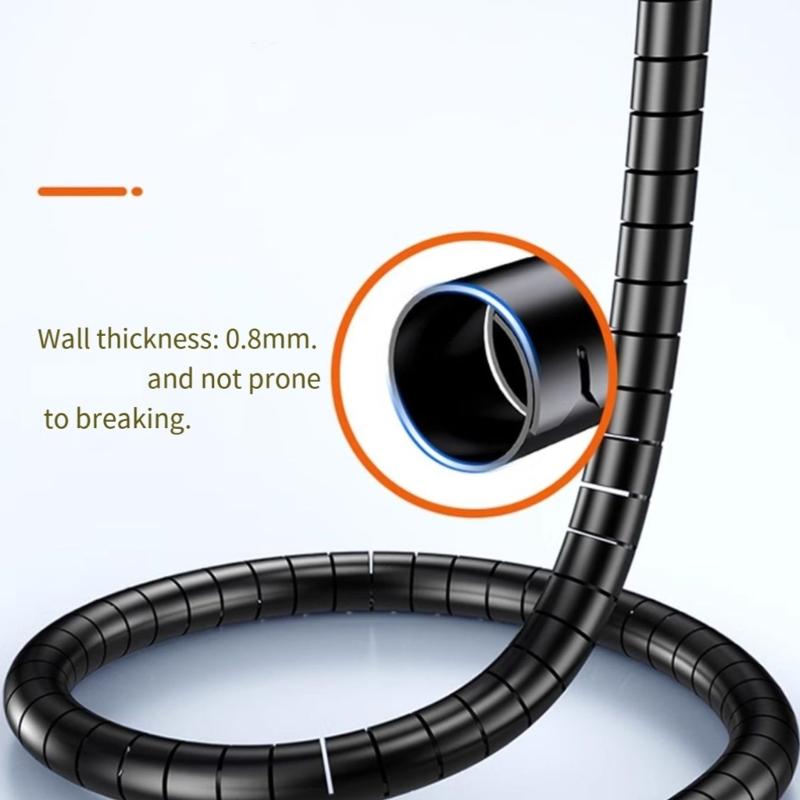 16mm/25mm Cable Organiser For Desk Wire Management Keep Computer And Office Cords Neat And Knotless