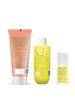 PLIX-THE PLANT FIX Peaches & Lemon Detan Body Lotion + Pineapple Smooth Skin Body Wash + Odour Control Underarm Roll On | Tan Removal & Deep Hydr
