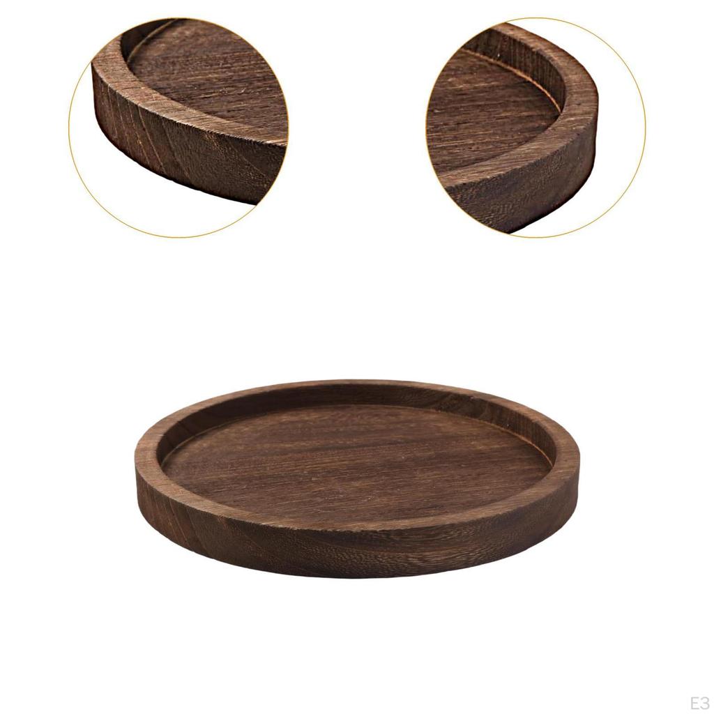 Decorative Tray Display Countertop Organizer Serving Snack Plate for Farmhouse