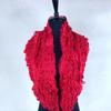 Autumn and winter warm knitted wool imitation cashmere solid color scarf women's scarf fashionable and versatile