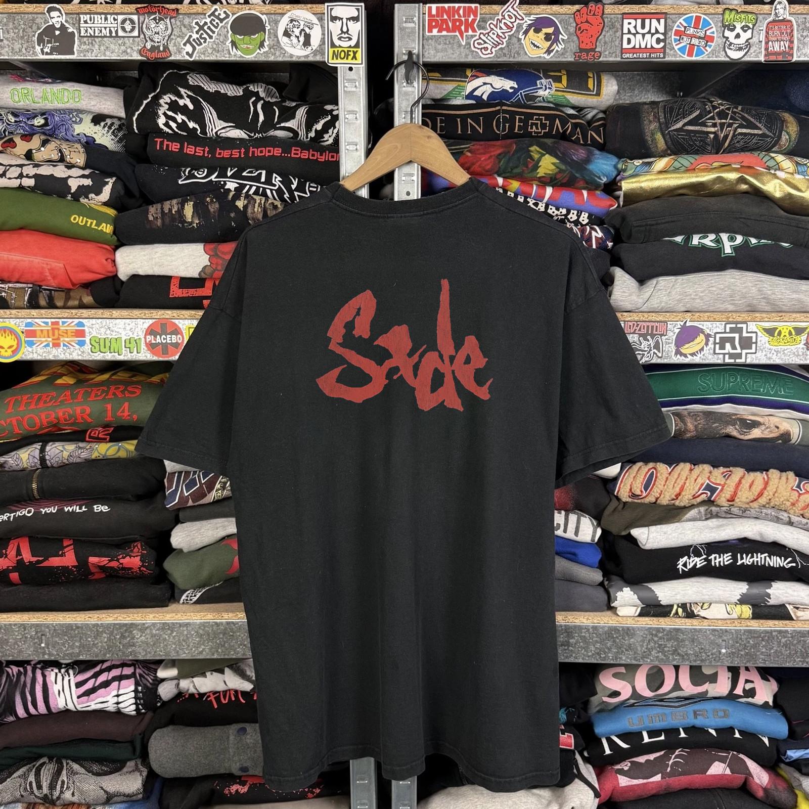 90s Sade Love Deluxe Classic T-Shirt Black XXL XL