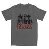 Nofx Muziek Poster T-shirt Heren Amerikaanse Punk Rock Band Vintage 100% Katoen T-shirts Zomer Ronde Hals T-shirt Grote Maten Tops