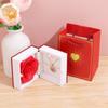 Romantic Book Shape Ring Box Jewelry Packaging Ring Gift Box Creative Gifts Package Box  Earrings