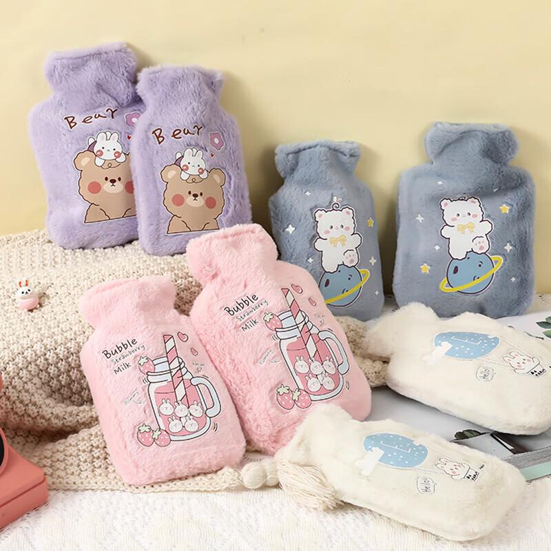 

Soft Rabbit Fur Hot Water Bottle