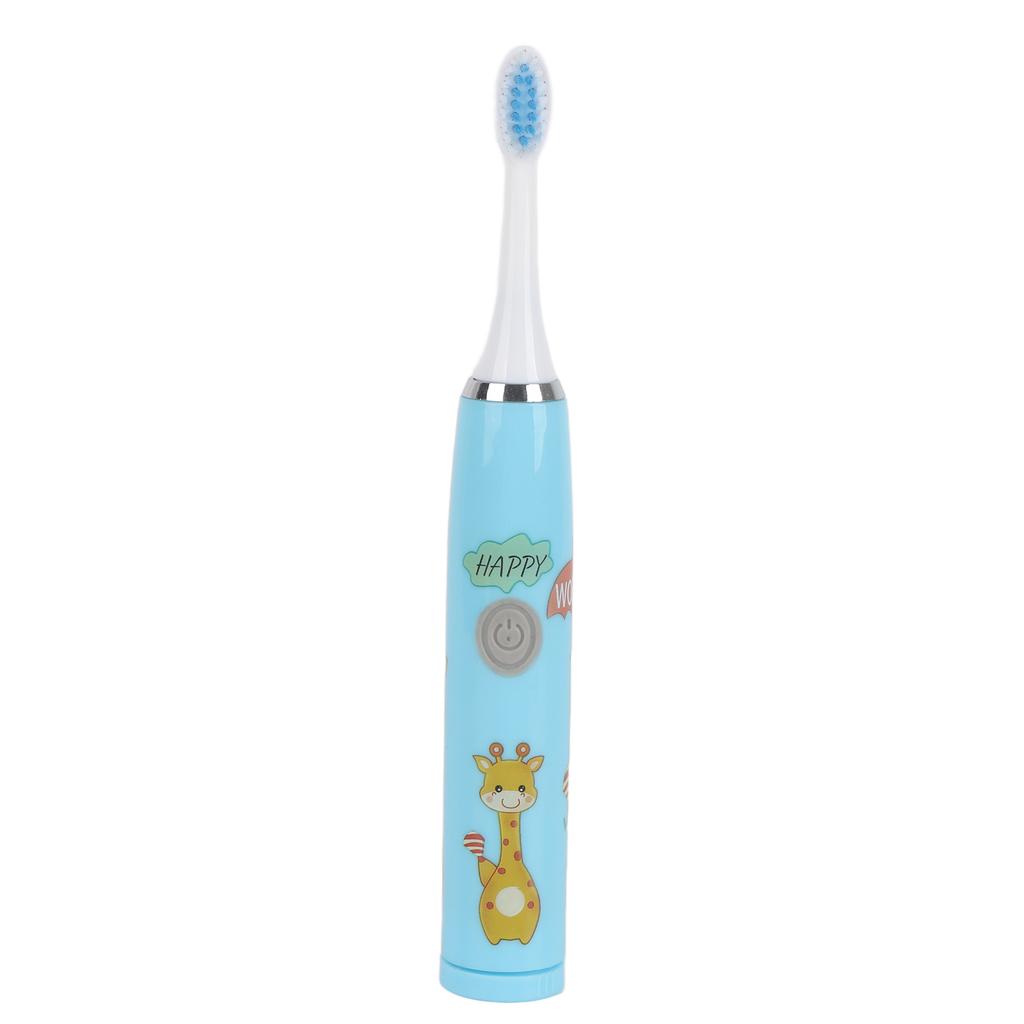 Children Electric Toothbrush Cartoon Fully Automatic Sonic Toothbrush with 3 Brush Heads for Kids