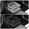 Fits Tesla Center Console and Upgraded Model Y/3 Armrest Silicone Storage Boxes.