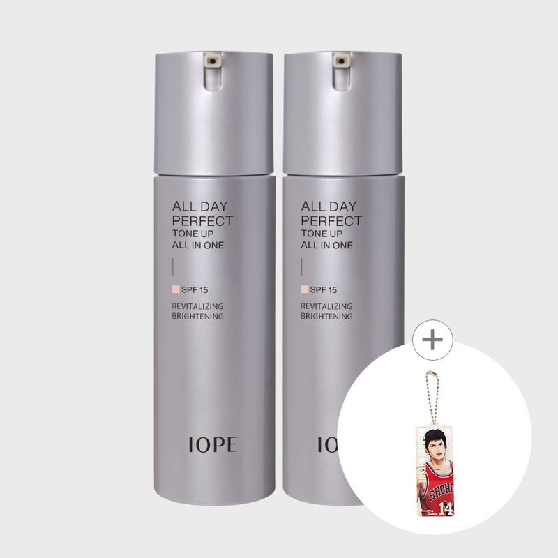 Men s All Day Perfect Tone-Up All-in-One 120g x2 (Slam Dunk Keyring Gift)