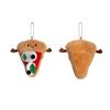 Pizza Plush Charming Toy Keychain Cute Cheese Accessory Perfect For Gifts