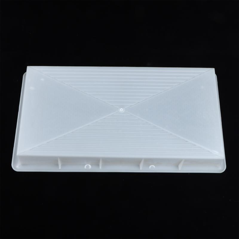 1 Pcs Square Paving Stone Garden Path Art Antique Tile Plastic Mold Courtyard Non-Slip Concrete Floor Tile Production Mold