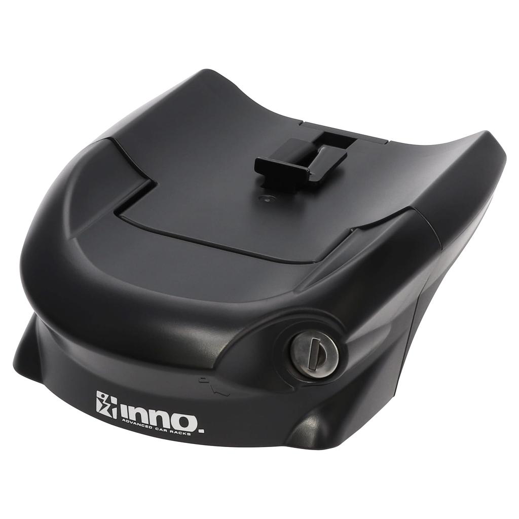 Carmate XS450BK Aero Base Roof Rack for Flush Through Increased Loading Width with Through Bar Type Rails, Type,
